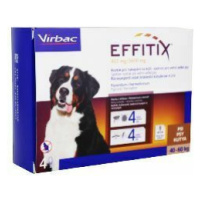 Effitix pre psov Spot-on XL (40-60 kg )4 pipety 2 + 1 zadarmo