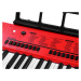 mamido Veľký keyboard orgán s 61 klávesmi + mikrofón