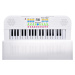 mamido Mini klávesnica orgánky hračka pre deti 37 klávesov mikrofón