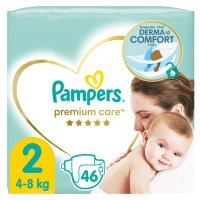 PAMPERS Premium Care Plienky veľkosť 2, 46 ks