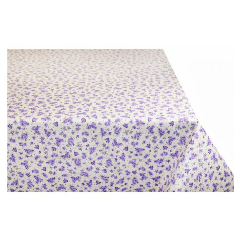 Bavlnený obrus na stôl MONDY so vzormi malých kvietkov 90x90 cm