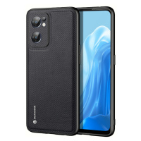 Plastové puzdro na Oppo Reno 7 5G Dux Ducis Fino Nylon TPC/TPU čierne