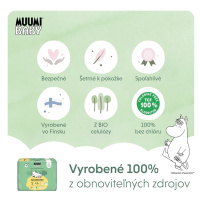 MUUMI BABY Plienky jednorázové 1 Newborn 2-5 kg, 25 ks