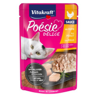 Vitakraft POÉSIE dĺžky kurča v omáčke - 24x85g