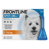 FRONTLINE Spot-On pre psy S (2-10 kg) 0,67 ml 3 pipety