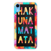 Odolné silikónové puzdro iSaprio - Hakuna Matata 01 - iPhone XR