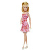 MATTEL BARBIE MODELKA - RUZOVE KVETINOVE SATY /25HJT02/