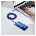 Baseus CAJY000703 Crystal Shine Series Dátový Kábel USB-C - USB-C 100W 2m Blue