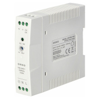 Industrial power supply for a DIN rail, 24VDC, 1A, 20W, plastic housing