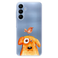 Odolné silikónové puzdro iSaprio - Dog And Bird - Samsung Galaxy A25 5G