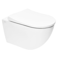 WC závesné VitrA S60 biele vrátane sedadla, zadný odpad 7510-003-6288