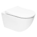 WC závesné VitrA S60 biele vrátane sedadla, zadný odpad 7510-003-6288