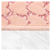 Ružové kúpeľňové predložky v súprave 2 ks 60x100 cm Heart – Mila Home