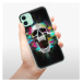 Odolné silikónové puzdro iSaprio - Skull in Colors - iPhone 11