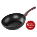 Panvica Wok MagicHome Black Marble Line, 28 cm