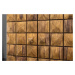 LuxD Dizajnová barová skrinka Motley, 130 cm, sheesham