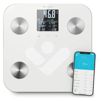 TrueLife FitScale W6 BT - Bioelektrická impedančná bluetooth váha - biela