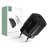 Nabíjačka TECH-PROTECT C20W MINI 2-PORT NETWORK CHARGER PD20W/QC3.0 BLACK (9490713927373)