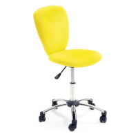 Inter Link Detská farebná otočná stolička Torry (žltá)