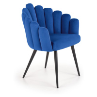 Expedo Jedálenská stolička LAGE, 65x85x62, velvet modrá