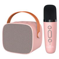 Maxlife MXKS-100, Bluetooth Karaoke Speaker, ružový