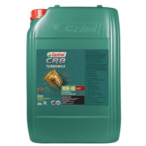 CASTROL Motorový olej CRB Turbomax 10W-40 E4/E7, 15BA26, 20L