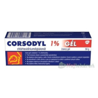 CORSODYL 1% gél proti paradentóze 50 g