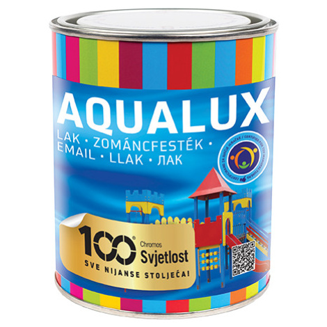 AQUALUX - Vodou riediteľná univerzálna farba L406 - šedá 0,2 L