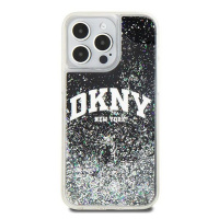 DKNY Liquid Glitter Arch Logo Apple iPhone 13 Pro Max DKHCP13XLBNAEK Black