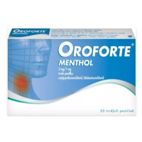 Oroforte menthol pas.ord.20