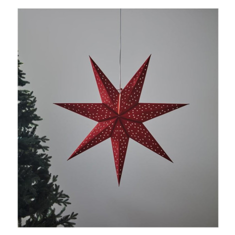 Červená svetelná dekorácia Markslöjd Clara, výška 75 cm