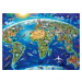 Ravensburger Puzzle Veľká mapa sveta 200 XXL dielikov