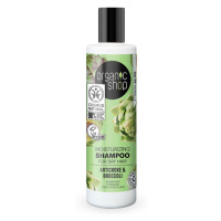 ORGANIC SHOP Hydratačný šampón na suché vlasy Artičok a brokolica 280 ml