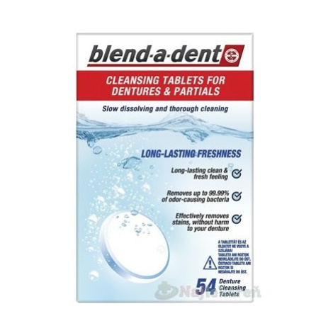 Blend-a-Dent čisticí tablety Freshness 54 ks