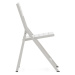 Biela kovová záhradná stolička Torreta – Kave Home
