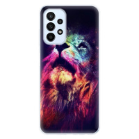 Odolné silikónové puzdro iSaprio - Lion in Colors - Samsung Galaxy A23 / A23 5G