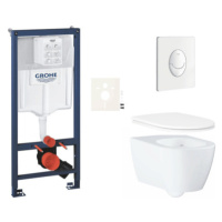 Závesný WC set do ľahkých stien / predstenová montáž GROHE Essence SIKOGRSESSASH0