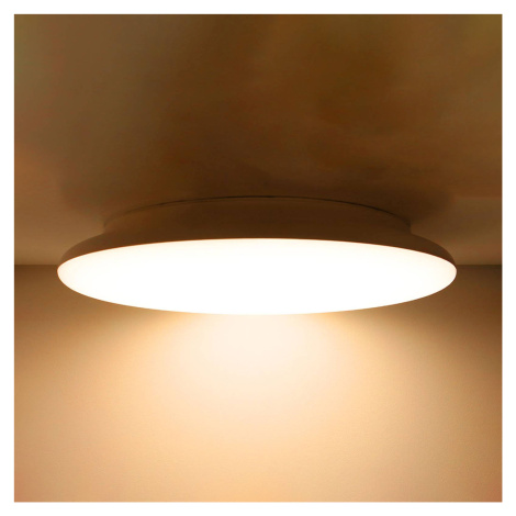SLC LED stropné svietidlo stmievateľné IP54 Ø 25 cm 3 000 K THE LIGHT GROUP