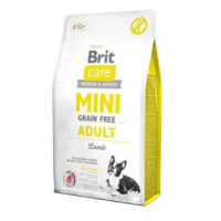 Brit Care Dog Mini Grain Free Adult Lamb 7kg zľava