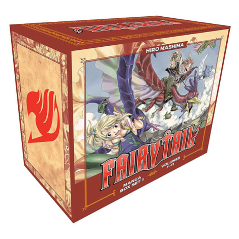 Kodansha America Fairy Tail Manga Box Set 1 (Vol. 1-11)