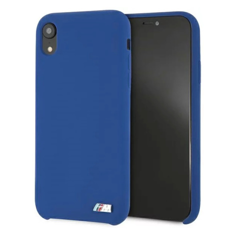 Kryt Case BMW BMHCI61MSILNA iPhone Xr navy hardcase Silicone M Collection (BMHCI61MSILNA)