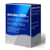 DETRALEX 1000 mg ťažké, boľavé, opuchnuté nohy 30 vreciek