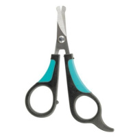 Trixie Face and paw scissors, plastic/stainless steel, 8 cm