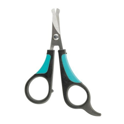 Trixie Face and paw scissors, plastic/stainless steel, 8 cm