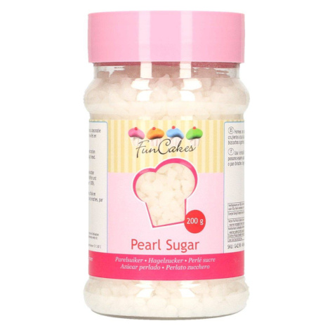 Dekoračný perlový cukor 200 g 4 – 6 mm - FunCakes