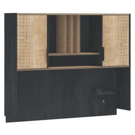 Nadstavec na stôl sirius - dub čierny, dub zlatý