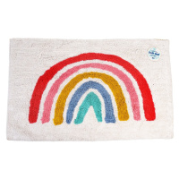 Biela kúpeľňová predložka 83x52,5 cm Rainbow – Rex London