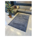Antracitovosivý umývateľný koberec 120x170 cm Bubble Anthracite – Mila Home