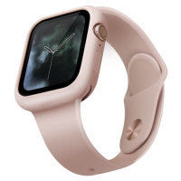 UNIQ Lino silikónové púzdro Apple Watch (40mm) svetlo ružové