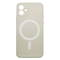 Apple iPhone 13, Silikónové puzdro s magnetickým krúžkom, kompatibilné s nabíjačkou MagSafe, Woo
